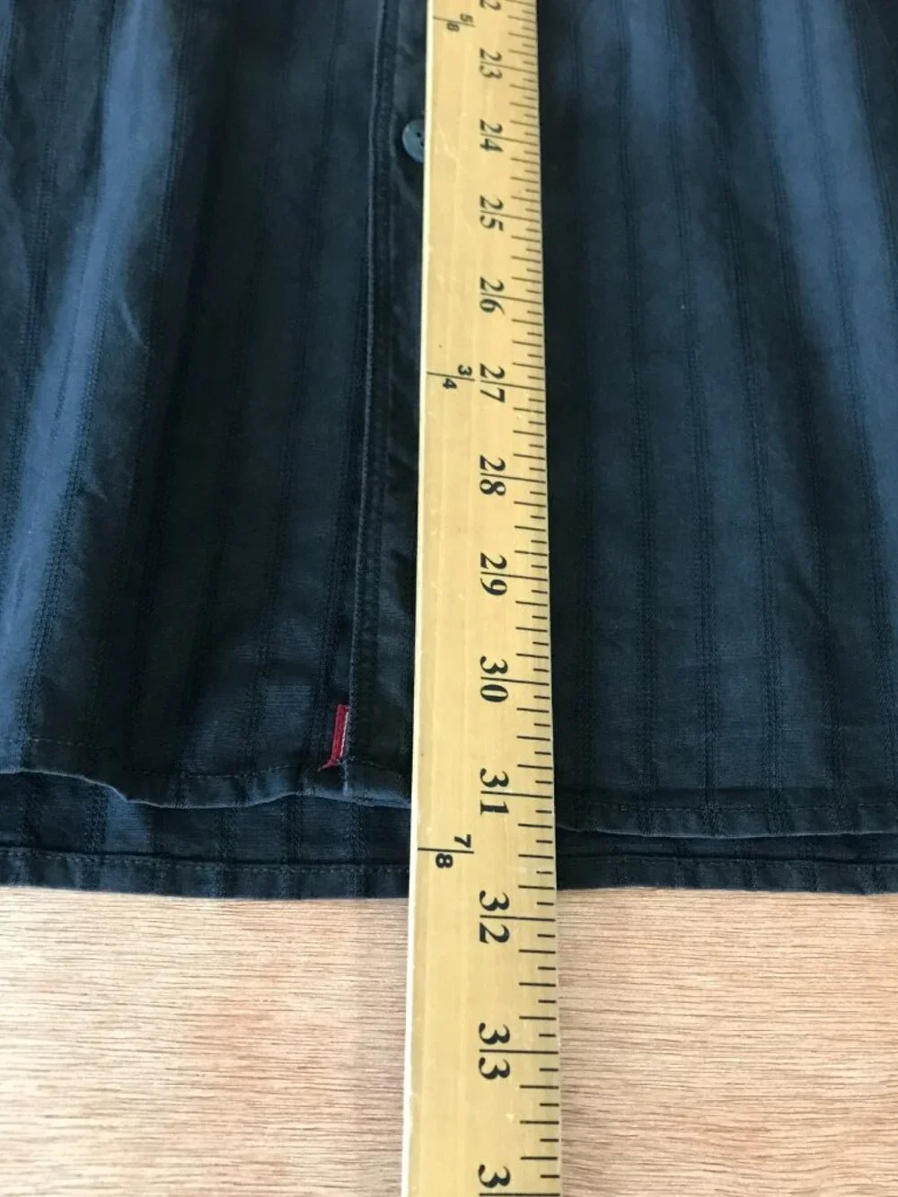 Tommy Bahama 100% Silk Shirt Men XL Black Striped Button Down Long Sleeve 19935